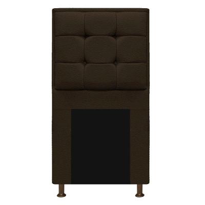 Cabeceira Copenhague 100 cm Solteiro Corano Marrom