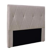 Cabeceira 1,40m Yves Linho Areia - Gran Belo - 1