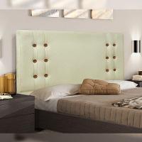 Cabeceira Queen Size 1,60m Kors Linho Natural - Gran Belo - 2