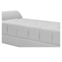 Kit Cabeceira e Recamier 195 Cm King Size Suede Branco - 9