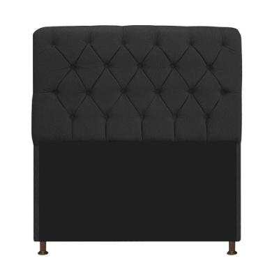 Cabeceira Estofada Lady 195cm Solteiro c/ Capitone Suede