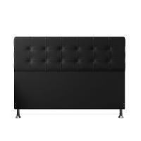 Cabeceira Casal 1,95m Atenas Suede Preto Dal Poz Estofados - 9