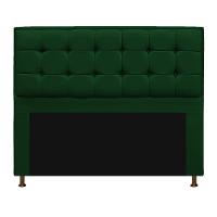 Cabeceira Copenhague 160cm Queen Size Suede Verde - 1