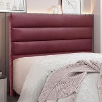 Cabeceira Decorativa Queen Size 1,60m Guess Veludo Vinho - 2