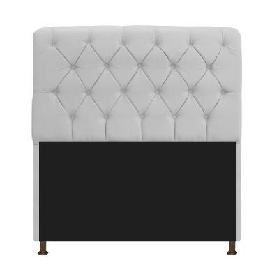 Cabeceira Estofada Lady 140cm Solteiro c/ Capitone Corano