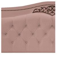 Cabeceira Estofada Yasmim 140 Cm Casal Suede Rosê - 9
