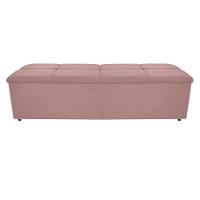 Kit Cabeceira e Calçadeira Munique 195cm King Size Suede - 3