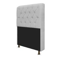 Cabeceira Estofada Lady 90cm Solteiro c/ Capitone Corano - 3