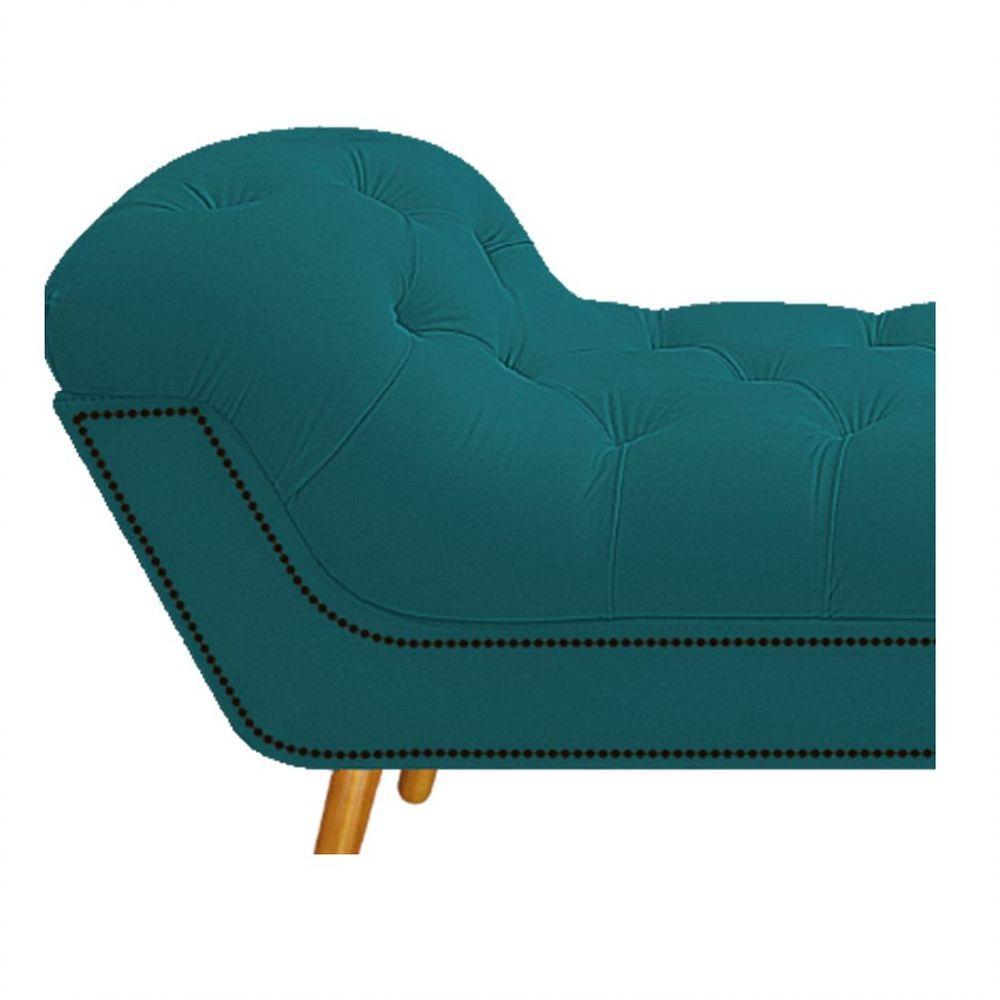 Kit Cabeceira E Calçadeira Veneza 195 Cm King Size Suede - 6