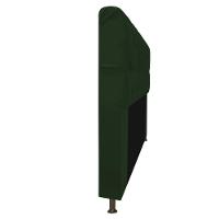 Cabeceira Estofada Lady Com Strass 140cm Queen Size Suede - 3