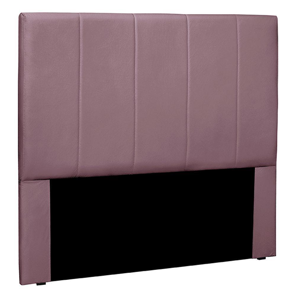 Cabeceira Decorativa Queen Size 1,60m Erza Veludo Uva - 1