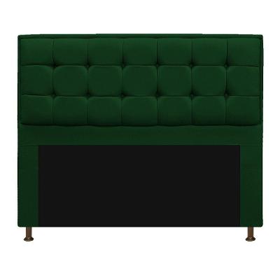 Cabeceira Copenhague 195cm King Size Suede Verde Adj Decor