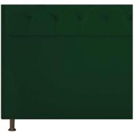 Cabeceira Estofada Yasmim 140 Cm Casal Suede Verde - Adj Decor - 8