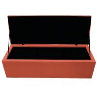 Kit Cabeceira e Calçadeira 195cm King Size Terracota - 5