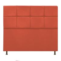Cabeceira Estofada Damares 140 cm Casal com Terracota - 6