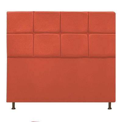 Cabeceira Estofada Damares 160 Cm Queen Size Suede Terracota