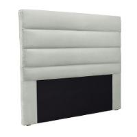 Cabeceira King Size 1,95m Guess Veludo Prata Gran Belo - 1