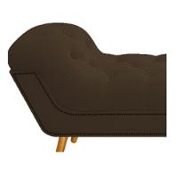 Kit Cabeceira E Calçadeira Veneza 195 Cm King Size Suede - 5
