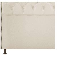 Kit Cabeceira e Calçadeira Yasmim 195cm King Size Suede Bege - 10