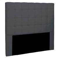 Cabeceira Queen Size 1,60m Tropea Suede Cinza - Gran Belo - 1