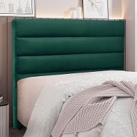 Cabeceira King Size 1,95m Guess Veludo Verde Gran Belo