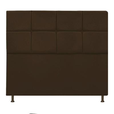 Cabeceira Estofada Damares 160 Cm Queen Size Marrom