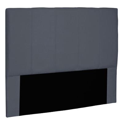 Cabeceira Solteiro 0,90m Ravenna Suede Cinza