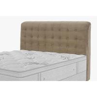Cabeceira Dama 1,60 Cm Para Cama Box Queen Suede Bege - 1
