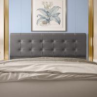 Cabeceira Casal 1,95m Atenas Suede Cinza Dal Poz Estofados - 6