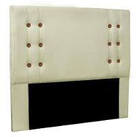 Cabeceira Casal 1,40m Genova Linho Rústico Natural - 1