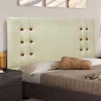 Cabeceira Casal 1,40m Genova Linho Rústico Natural - 7