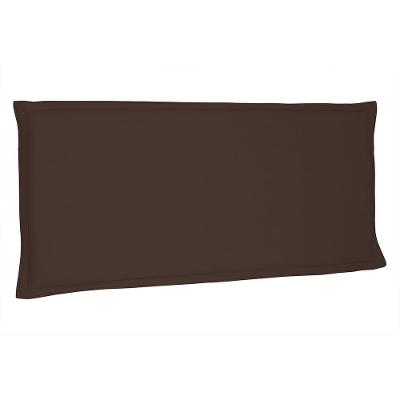 Cabeceira Painel Solteiro 0,90m Veneza Suede Marrom Café