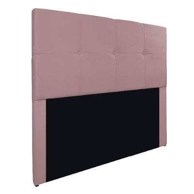 Cabeceira King Marseille P02 195 Cm Suede Rosê