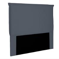 Cabeceira Queen Size 1,60m Trento Suede Cinza - Gran Belo - 1