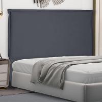 Cabeceira Queen Size 1,60m Trento Suede Cinza - Gran Belo