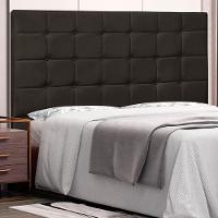 Cabeceira Queen Size 1,60m Tropea Pu Marrom - Gran Belo