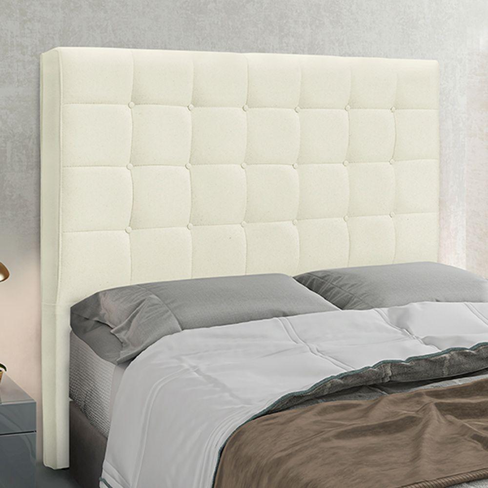 Cabeceira Queen Size 1,60m Tropea Linho Natural - Gran Belo - 2