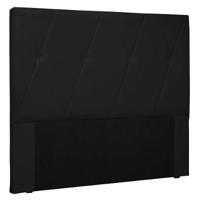 Cabeceira Solteiro 0,90m Aquilla Corano Preto