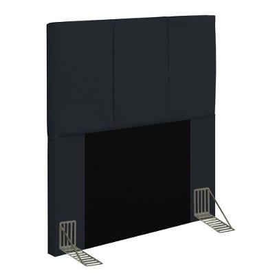 Cabeceira Cama Box Solteiro 90cm Pérola D10 Corano Preto