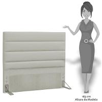 Cabeceira Quarto King Greta 195cm Corano Bege