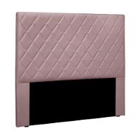 Cabeceira King Size 1,95m Givenchy Veludo Lilás Gran Belo - 1