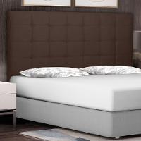 Cabeceira Queen 1,60m Verona Suede Marrom Café - 5