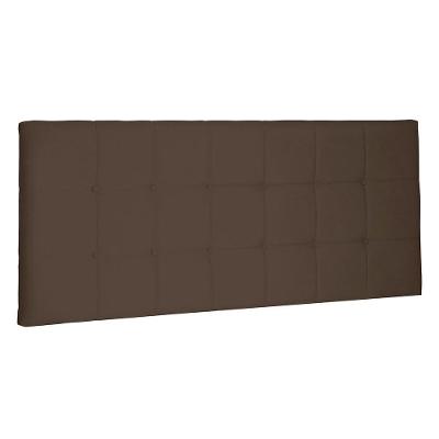 Cabeceira Painel King 1,95m Verona Suede Caramelo