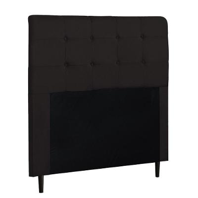 Cabeceira de Casal Queen 160cm Luna I02 Suede Marrom