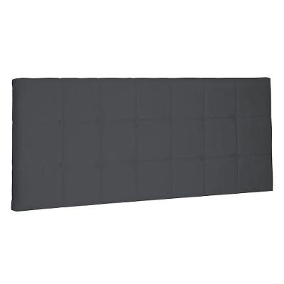 Cabeceira Painel Solteiro 0,90m Verona Suede Cinza