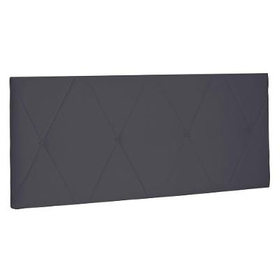 Cabeceira Painel Solteiro 0,90m Aquilla Suede Cinza