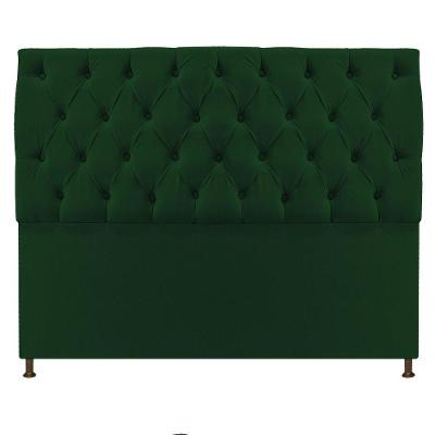 Cabeceira Sofia 160 Cm Queen Size Suede Verde - Doce Sonho Móveis