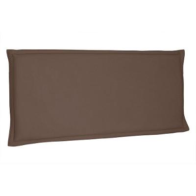 Cabeceira Painel King 1,95m Veneza Suede Caramelo