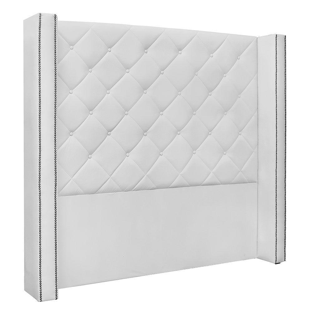 Cabeceira Solteiro 0,90m Vicenza Corano Branco - 1