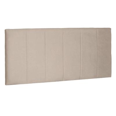 Cabeceira Painel King 1,95m Ravenna Suede Bege